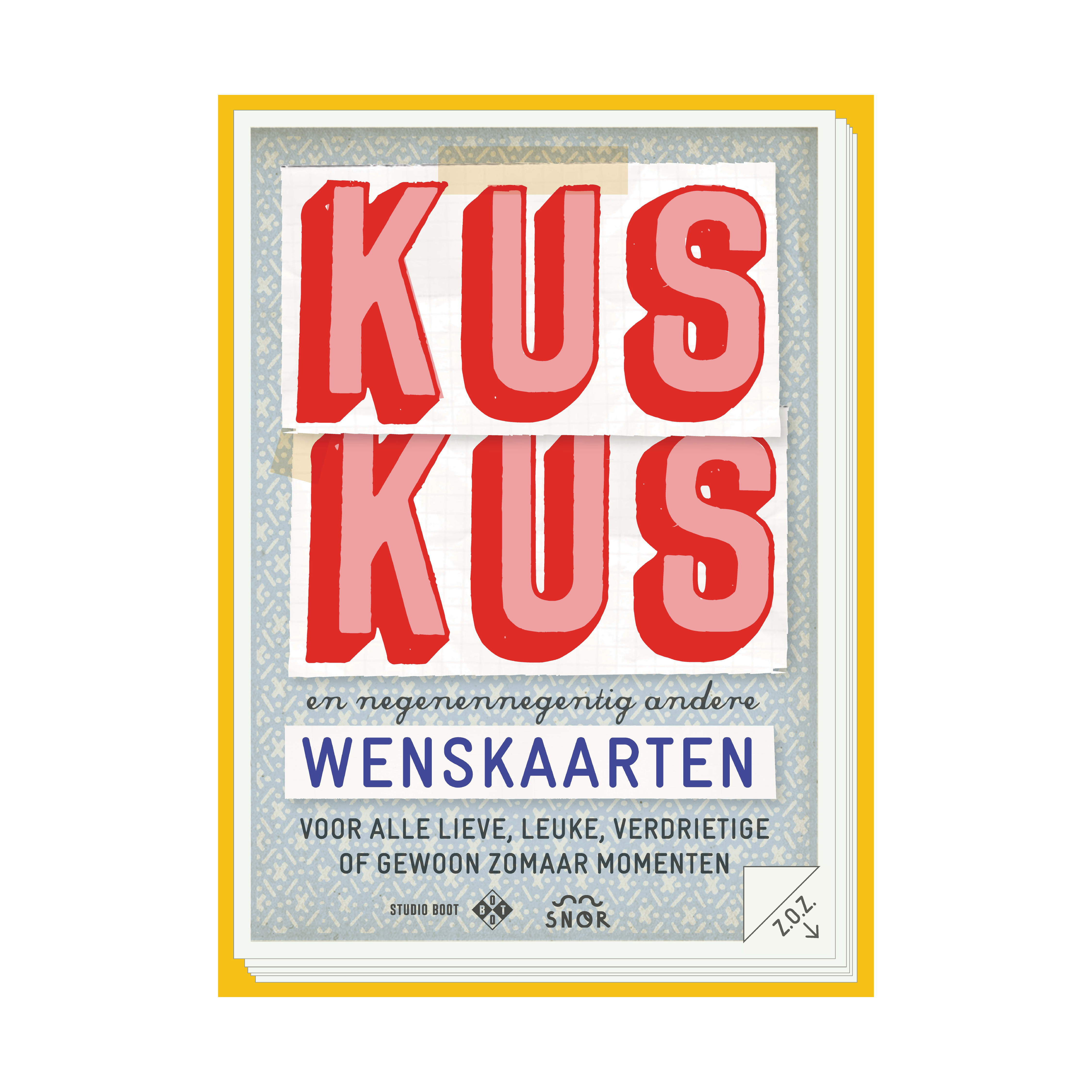 Uitgeverij Snor - Wholesale Postcard Set - Kus Kus and 99 Other Cards1