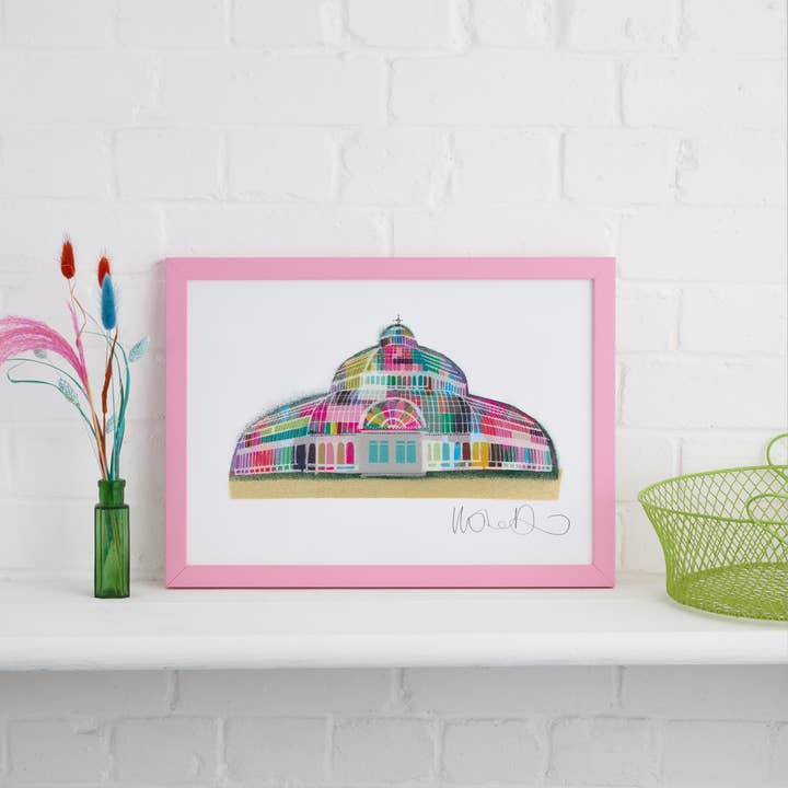 Liverpool Palm House Print for wholesale by I Drew This