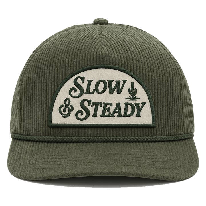 Slow and Steady Cord Hat - Sage for wholesale by El Sussi
