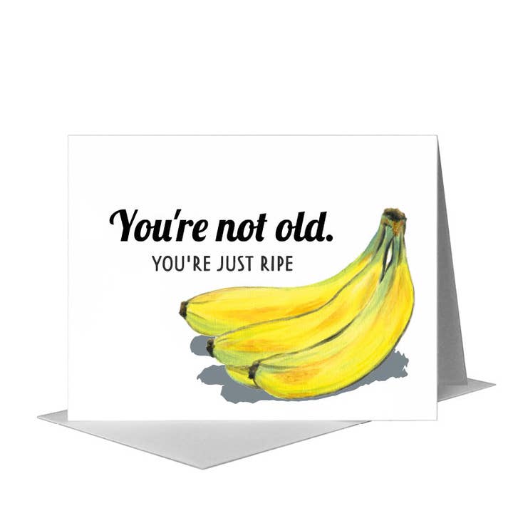 Bananas, Cartão de Saudação (#8237E) por atacado de Printed Canvas