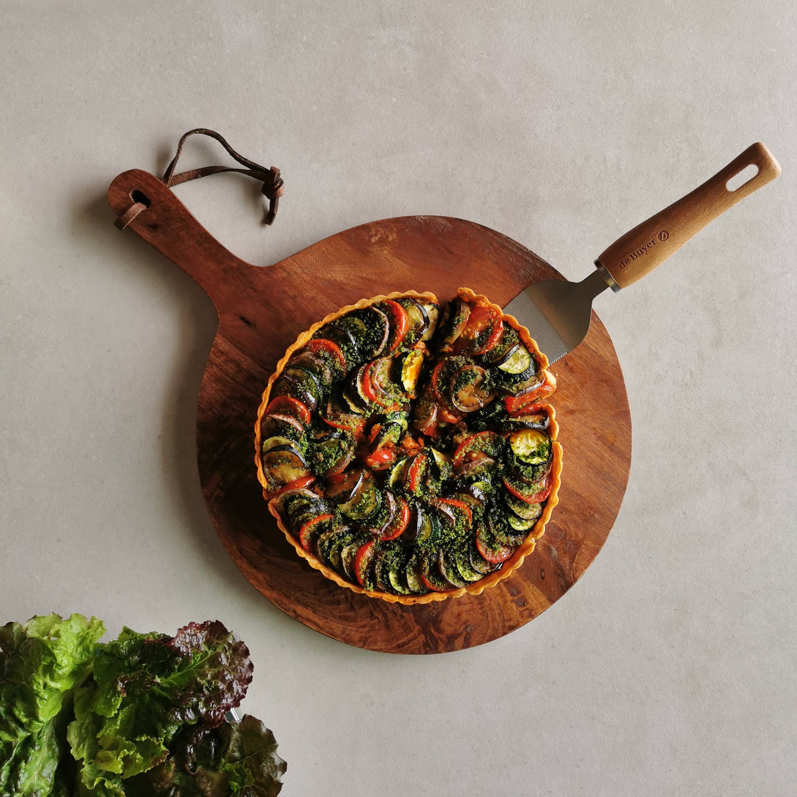 HAUS – wholesale Serving utensil – De Buyer B Bois 27.5cm Cake Server1