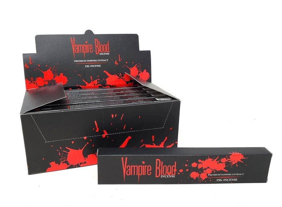 GREENROOTS USA LLC - Wholesale Incense - Vampires Blood Incense 15 Grams (12/Box) By Nandita