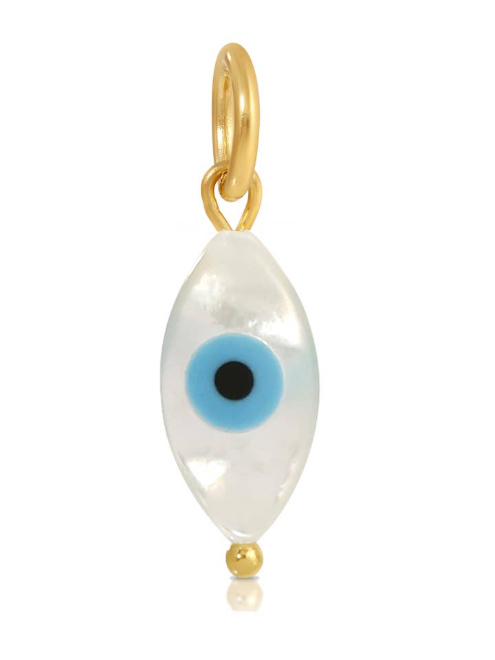 Large Marquise Evil Eye Charm (Tier 1) for wholesale by KOZAKH