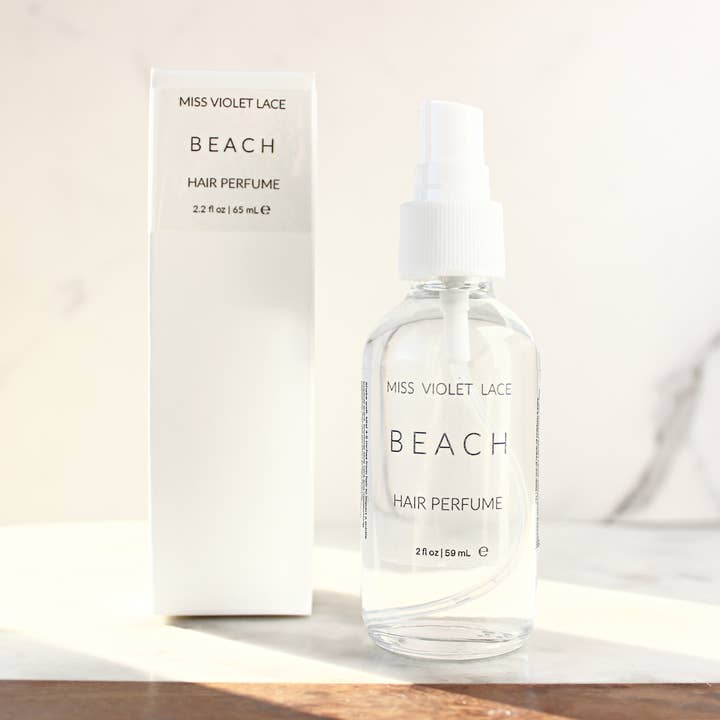 Miss Violet Lace LLC - Wholesale Hair Spray - Coconut Hair Perfume · Natural Spray Mist Fragrance // Beach1