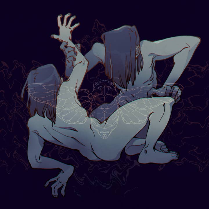 "AUTOPHAGY" Print for wholesale by CORVIDAY