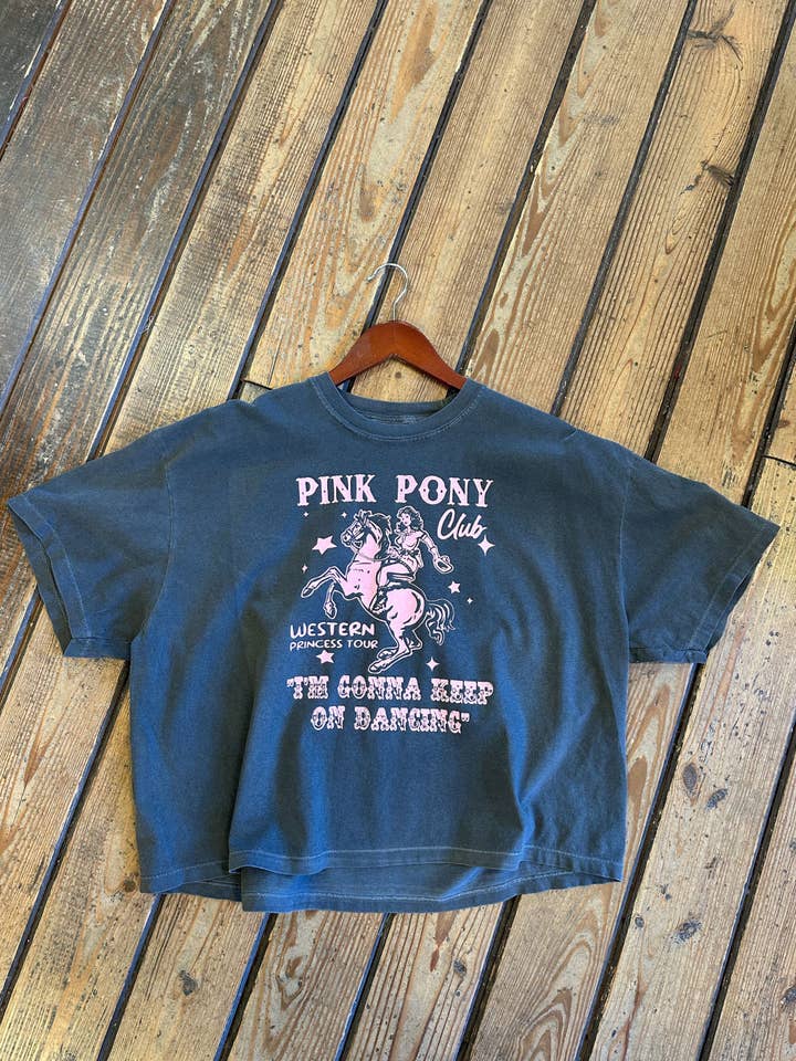2764 Pink Pony Club Tee for wholesale by J.Forks Designs