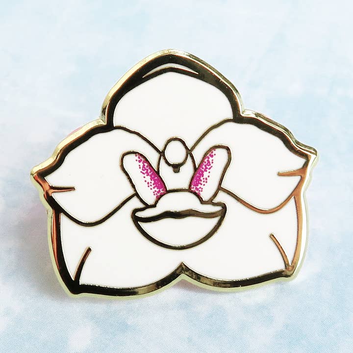 Espiritu Santo (Helige Ande) Blomma Emalj Pin för wholesale av QXP Shop