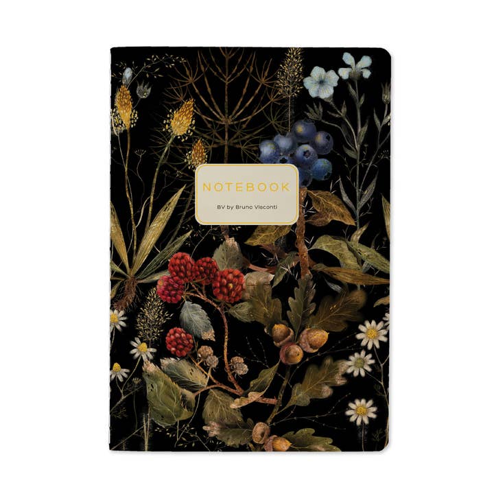 A5 Notebook - Forest Berries for wholesale by BV by Bruno Visconti