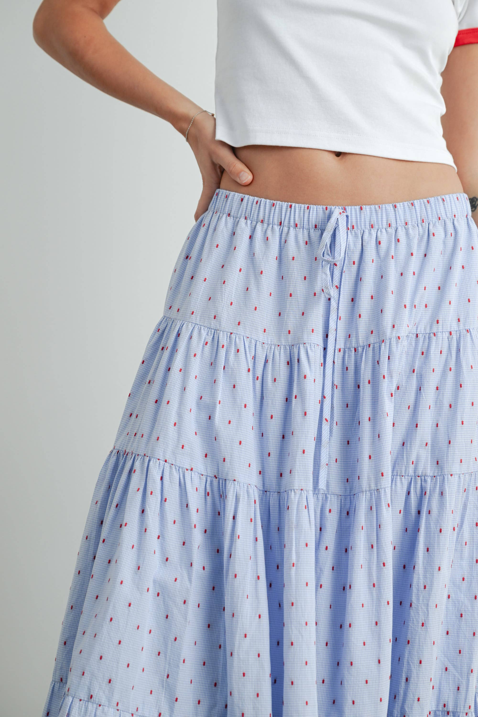 BUTTERMELON - Vendita all'ingrosso Gonna - Donna - Gonna Maxi Flowy - BMS762410