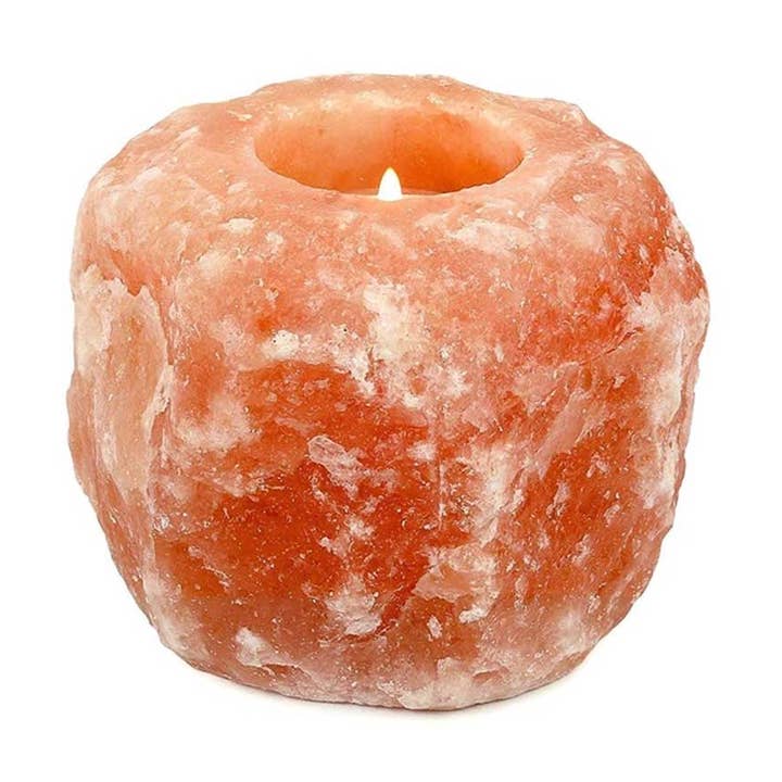 Himalayan Pink Salt Tea Light Holder by Pride of India and other Purchase Wholesale rose quartz candle holder. Free Returns & Net 60 Terms on Faire trending on Faire.
