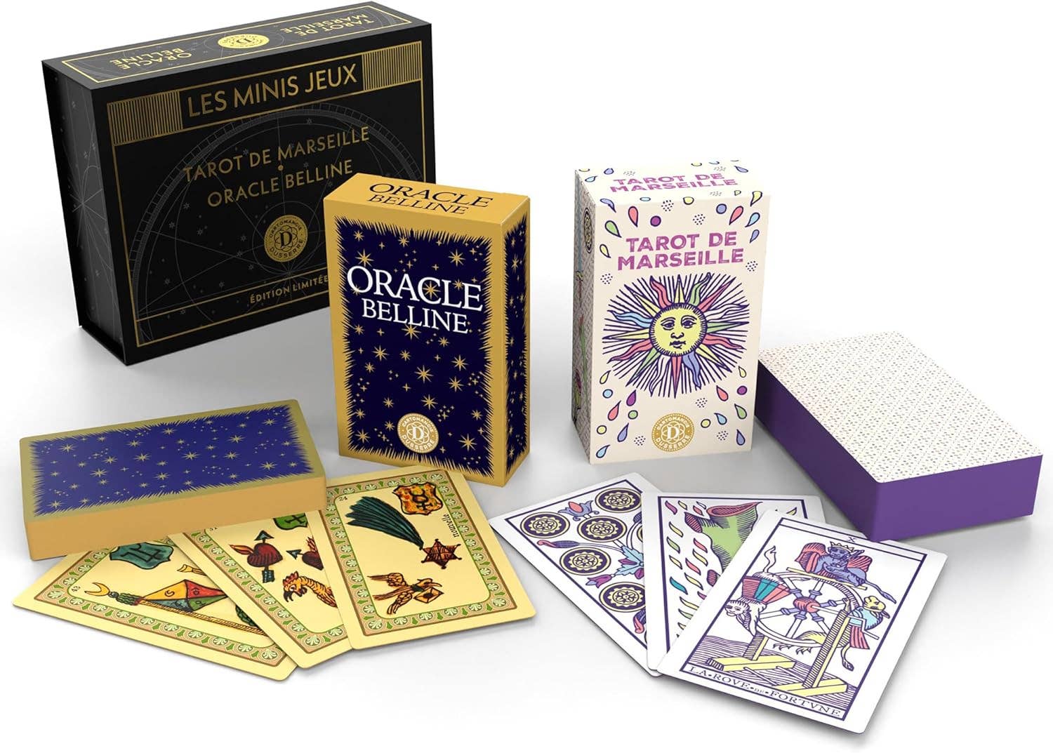 Cardshouse - Wholesale Tarot Cards - Minis Jeux Tarot de Marseille French edition Grimaud0