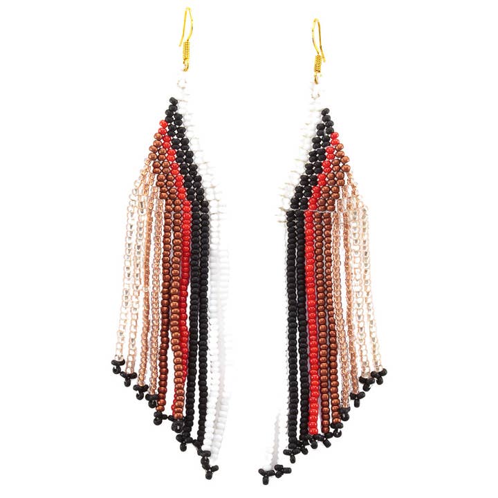 Paula Earrings (colors available) for wholesale by Women of Hope Guatemala