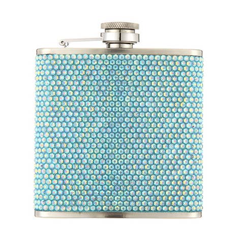 Rhinestone Decorative Metal 4 oz Blinged Flask Cup and other Purchase Wholesale bracelet flask. Free Returns & Net 60 Terms on Faire trending on Faire.