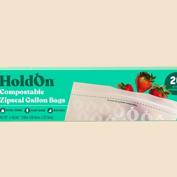 HoldOn Bags - Wholesale Food Storage Wrap/Bag - Gallon Zipseal Bags (20 pack)0