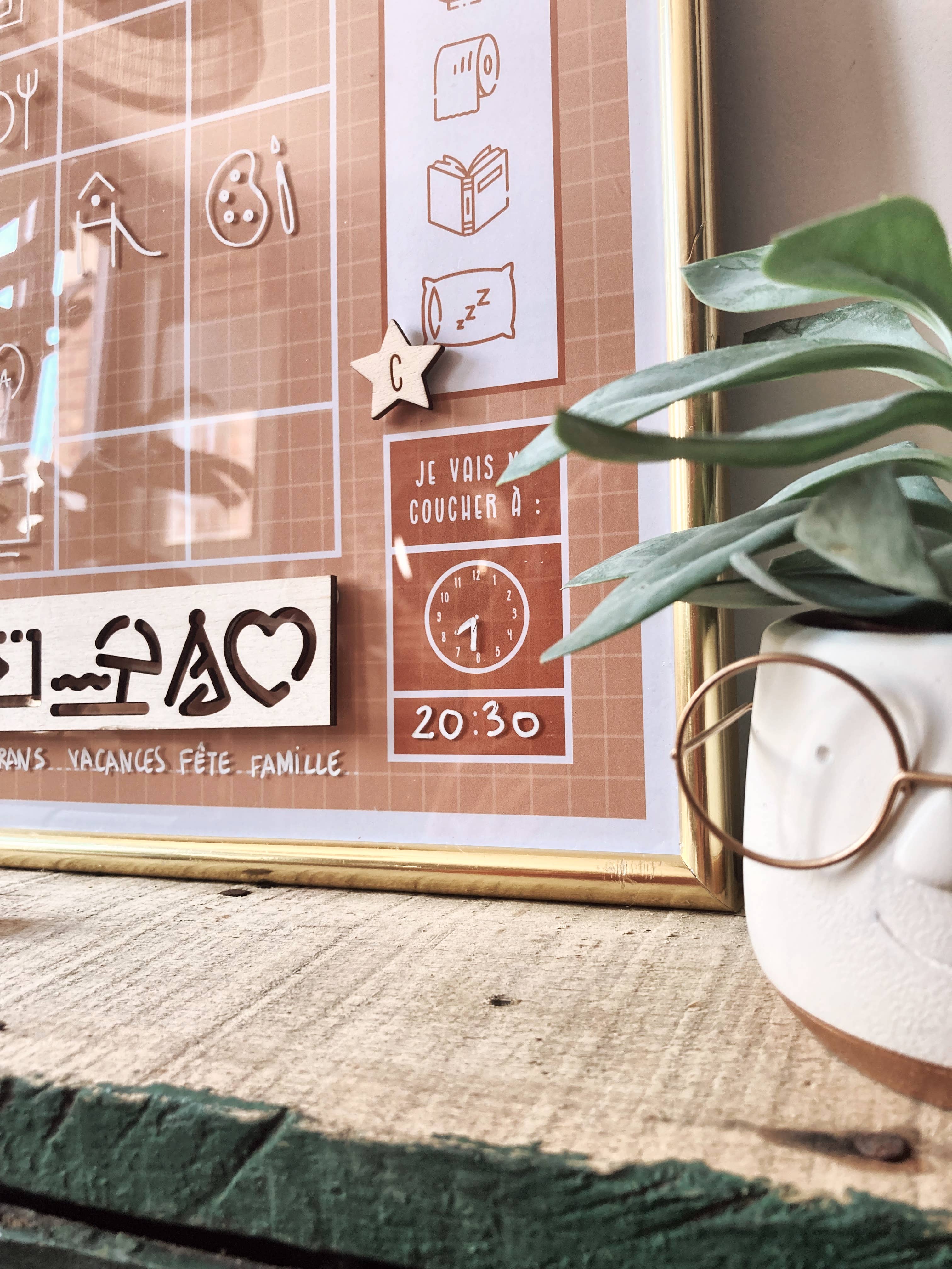 Treebu Family - Wholesale Kunstprint - Stageweek planning kit met papier en hout3