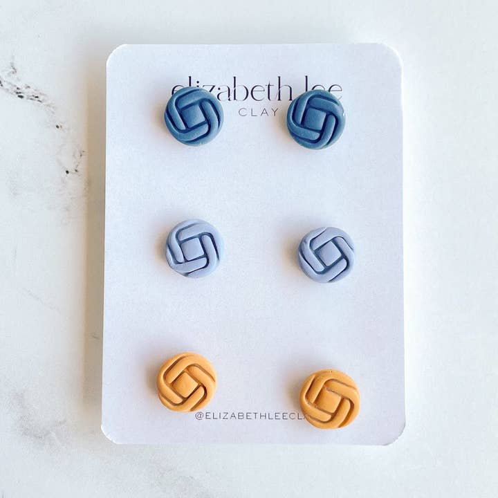 Knude Stud Sæt for engroshandel hos Elizabeth Lee Clay