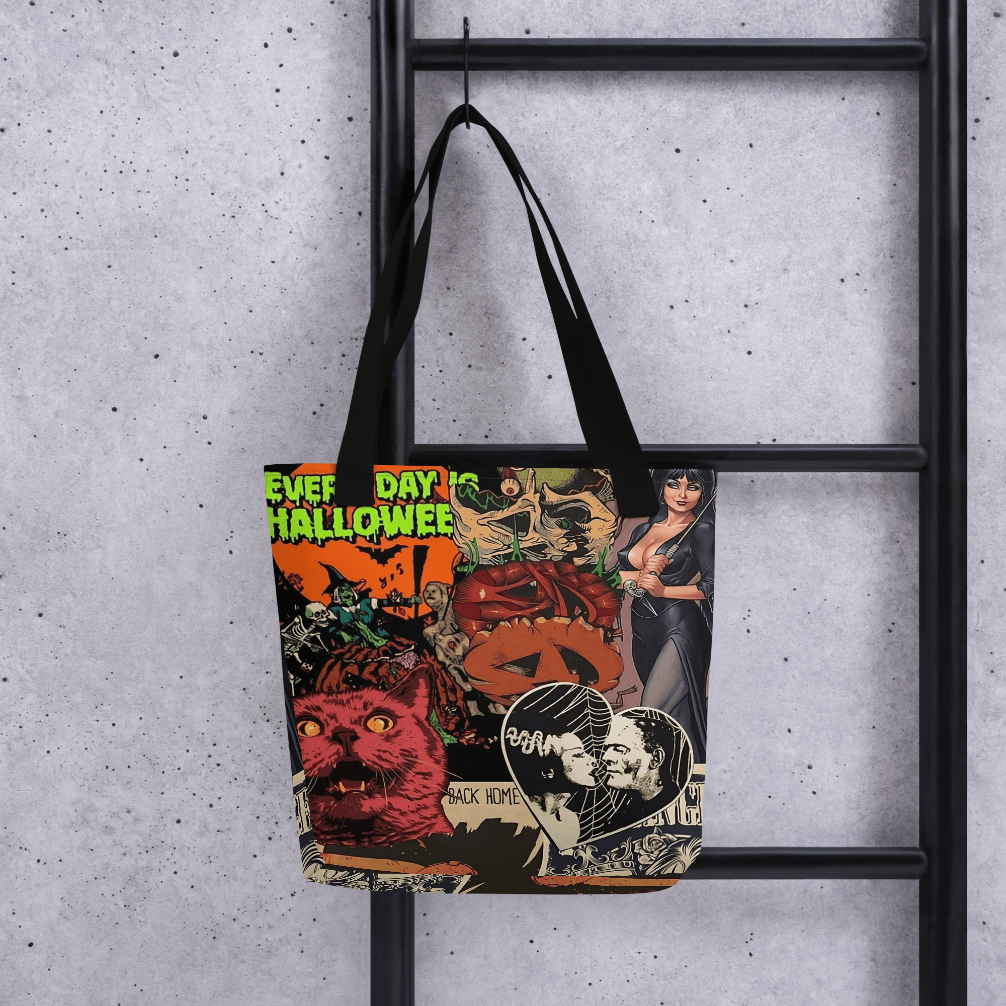 Goth Cloth Co. - Wholesale Tote Bag - Women's - Halloween Horrors Tote Bag8