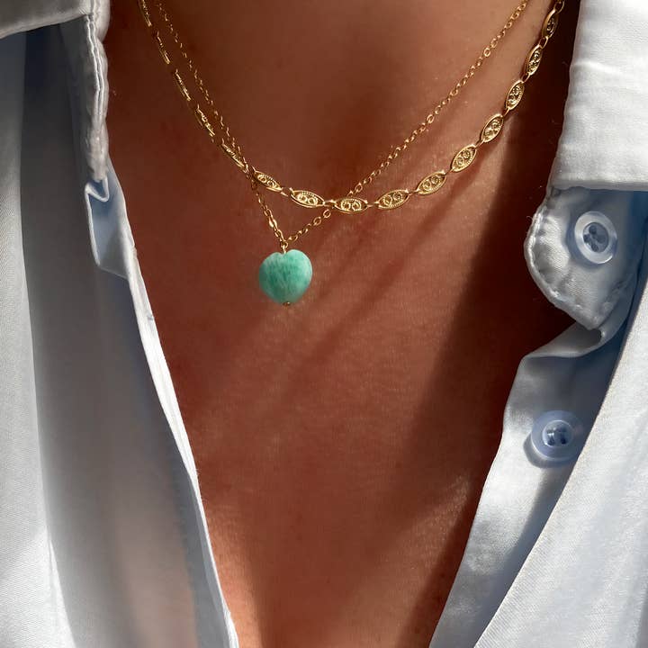 HELLES - Wholesale Pendant/Charm Necklace - LOVE ME NECKLACE1