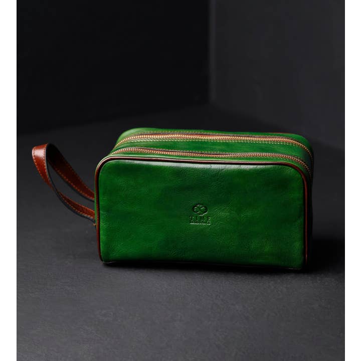 Time Resistance - Wholesale Make-up tas/toilettas - Leren Cosmetica Tas Dopp Kit - All the Kings Men40