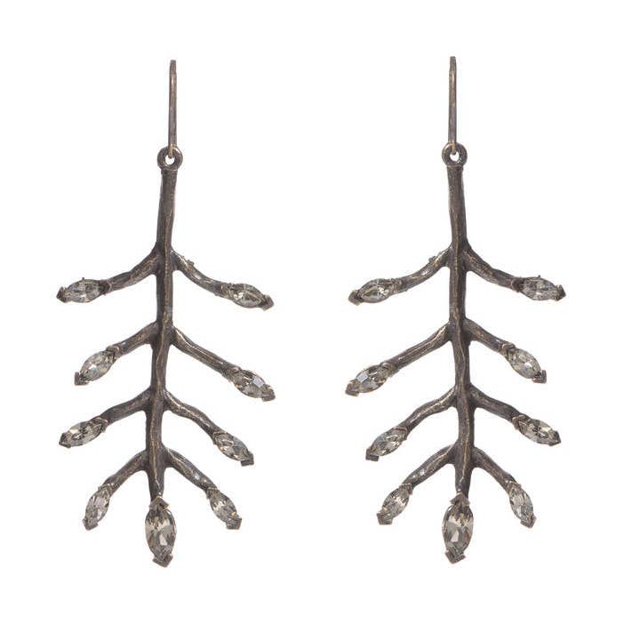 Boucles d'oreilles branche pour la vente par Rebel Designs Accessories