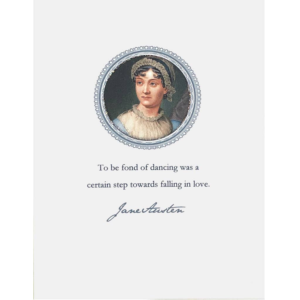Lumia Designs - Wholesale Everyday Greeting Card - Jane Austen Card0