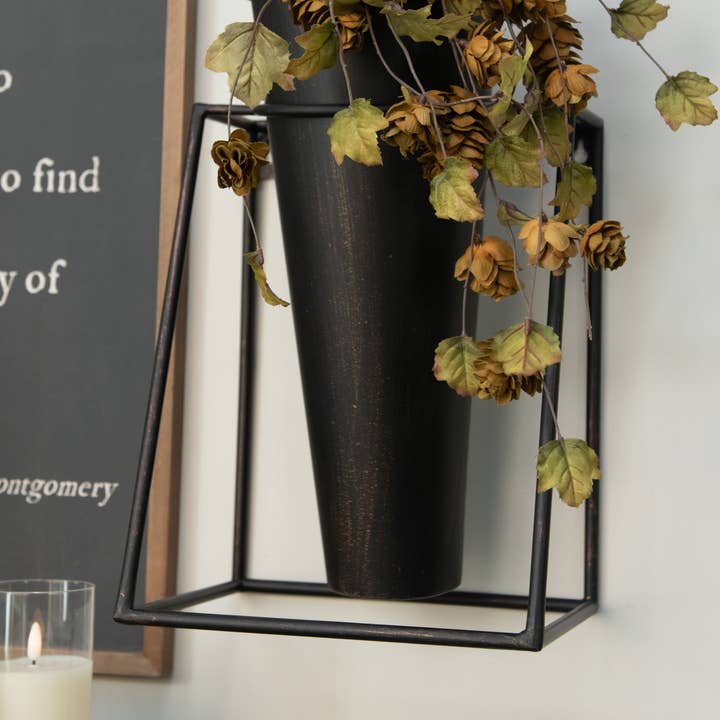 SUPPORT DE SEAU UNIQUE NOIR 17,5" pour la vente par Ragon House