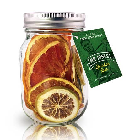Mr. Jones Bourbon Sour for wholesale by Front Porch Elixirs