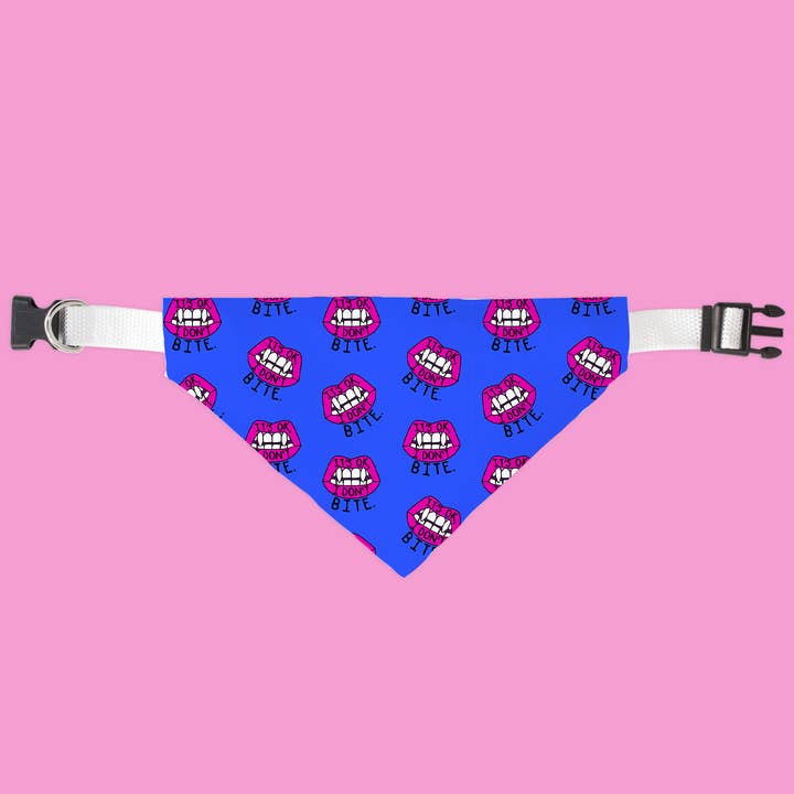 It's Ok, I Don't Bite Bandana for wholesale by Dope Dog Co
