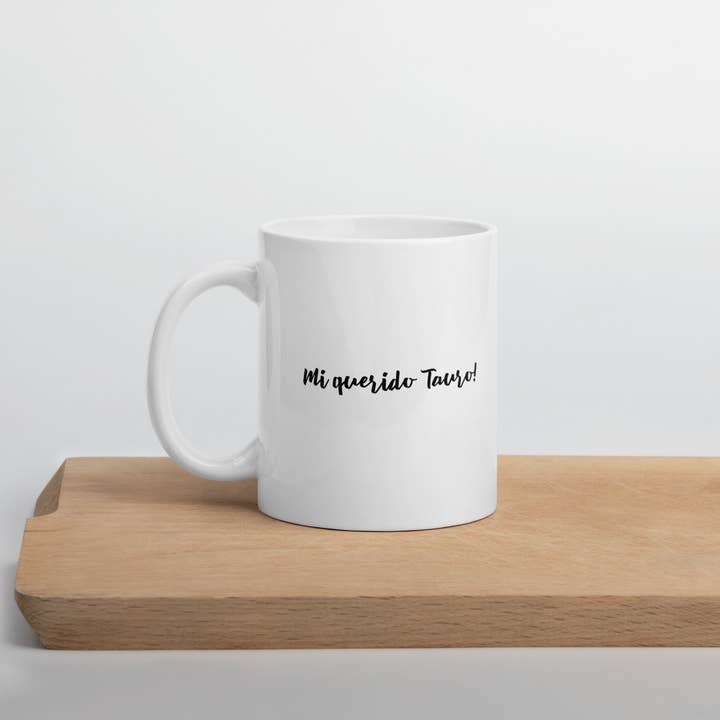 El loco del Pelo Rizo - Wholesale Coffee Mug - Esperanza Gracia Tauro mug3