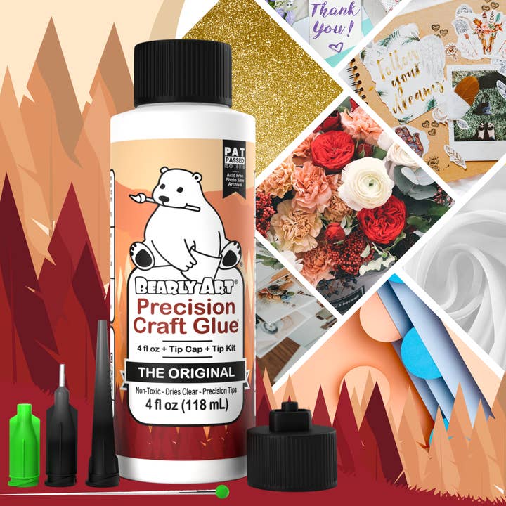 Bearly Art - Wholesale Glue - Bearly Art Precision Craft Glue - THE ORIGINAL