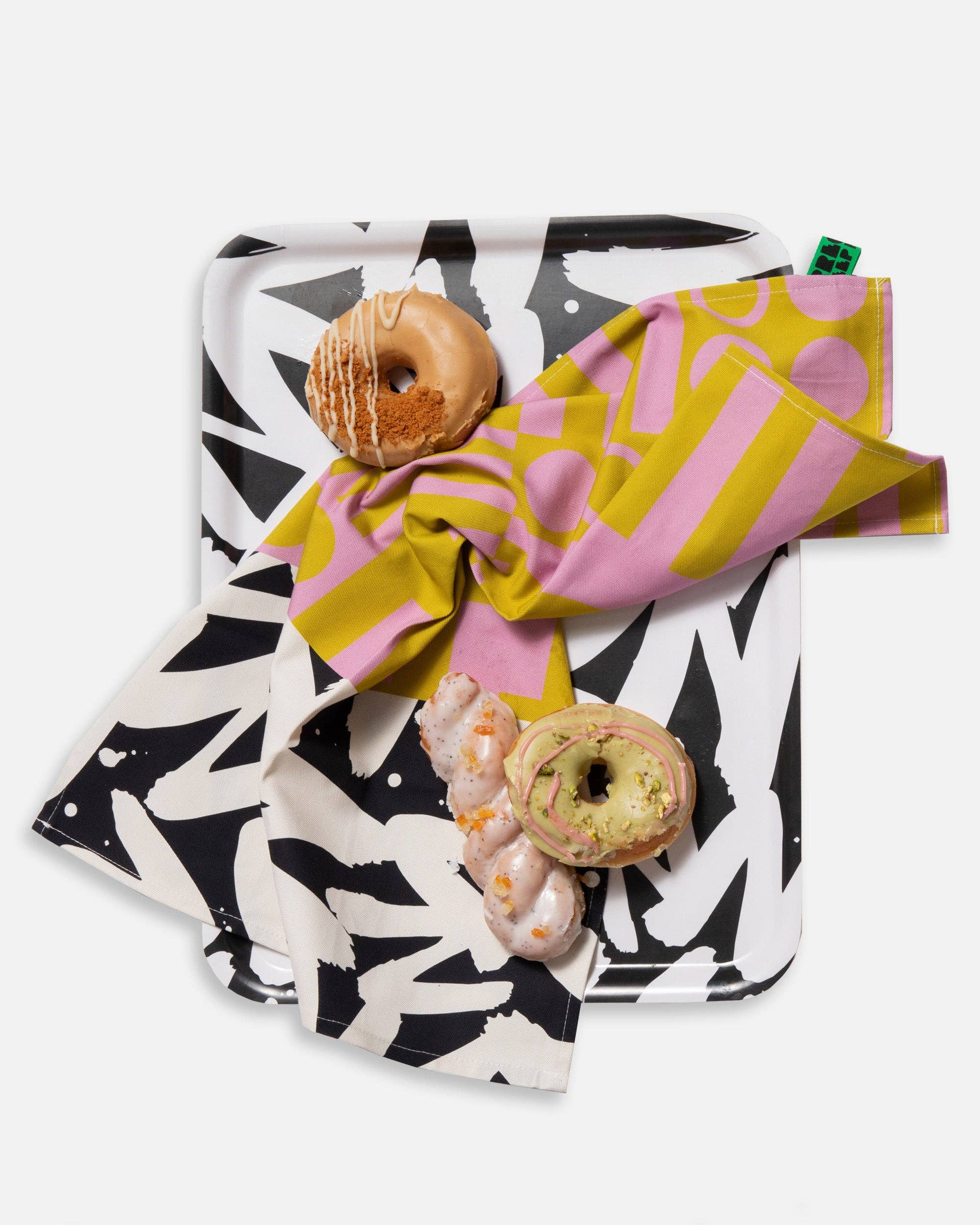 Irregular Sleep Pattern – wholesale Serving tray – Breakfast Tray in Mono 48 x 37cm4