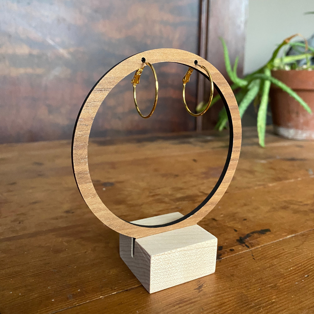 Seeds - Venta al por mayor Pendientes de aro - Paquete de pendientes de aro de latón1