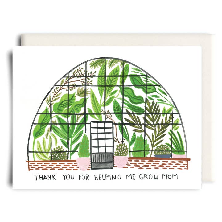Mother's Day Greenhouse | Mother's Day Greeting Card for wholesale by Inkwell Cards