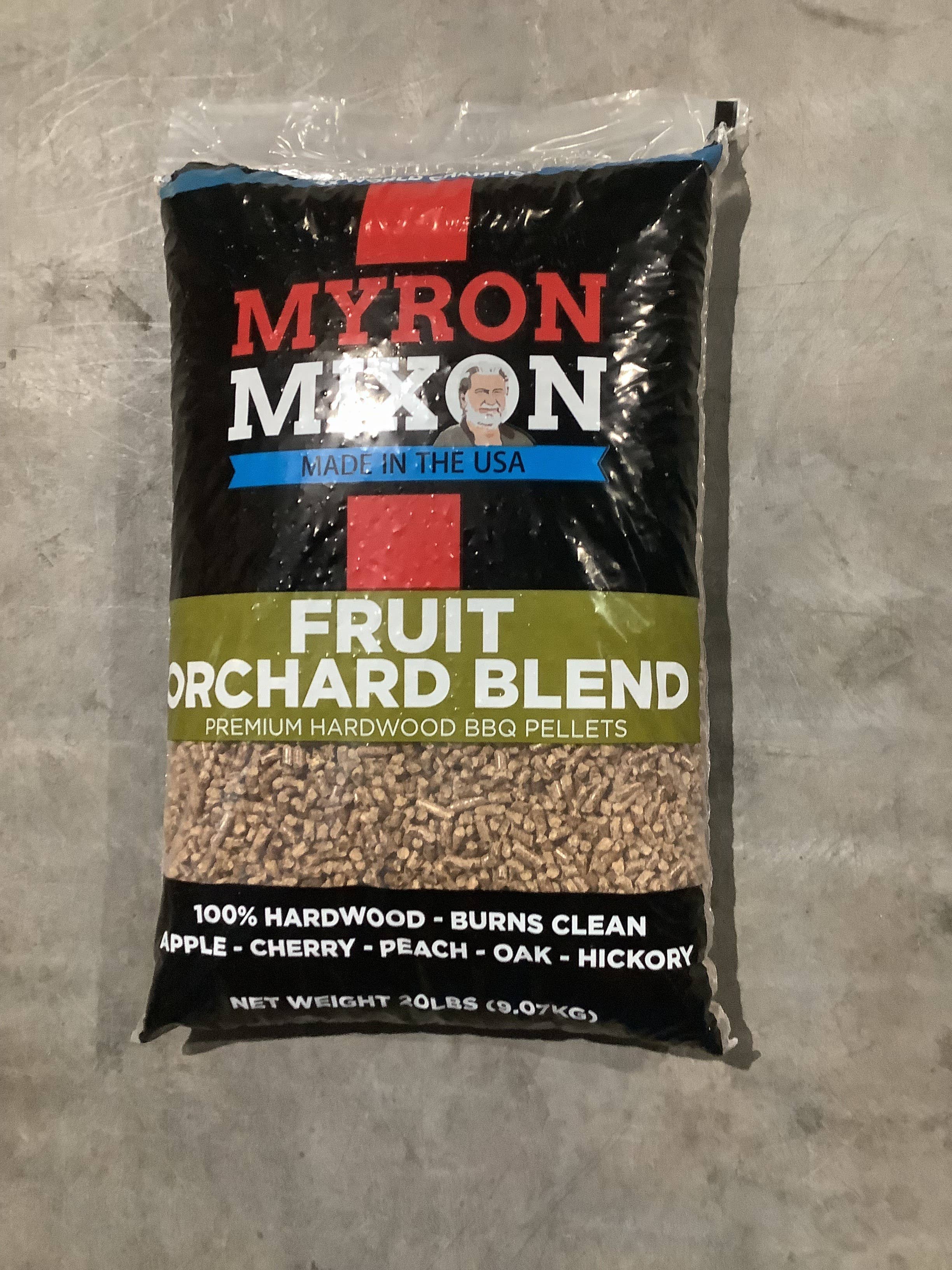 Myron Mixon Products - Wholesale Outdoor Grill Tools - Myron Mixon Wood Pellets1