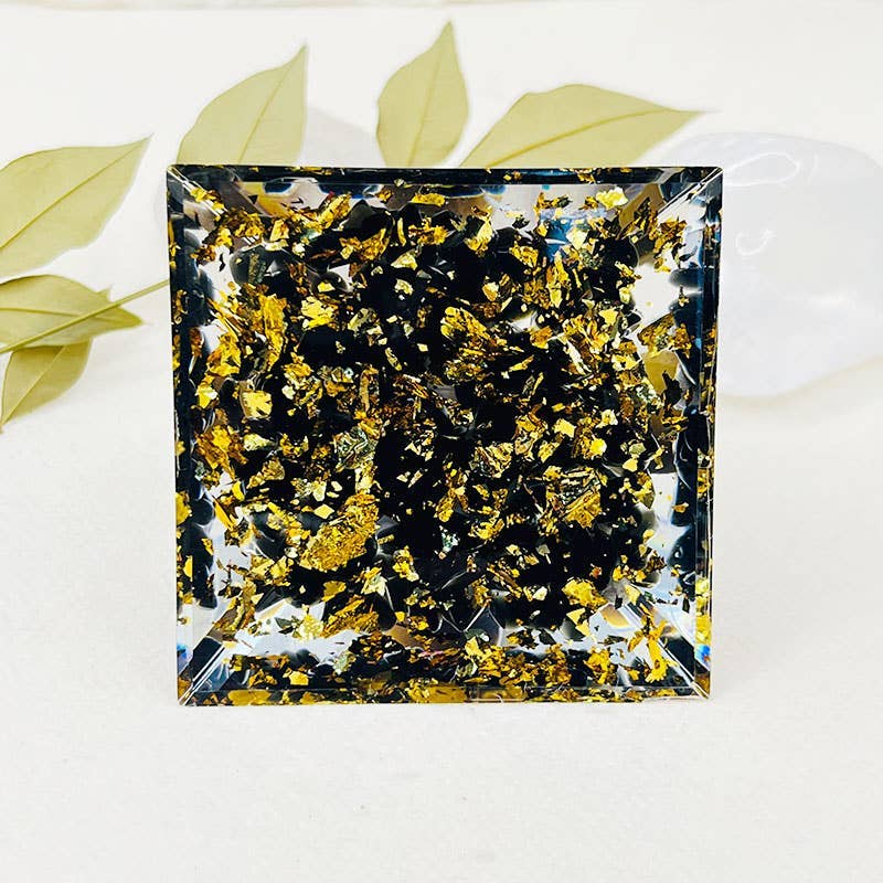 GemMeet - Wholesale Spiritual Stone/Crystal - Tiger Eye Sphere & Obsidian Protection Orgone Pyramid6