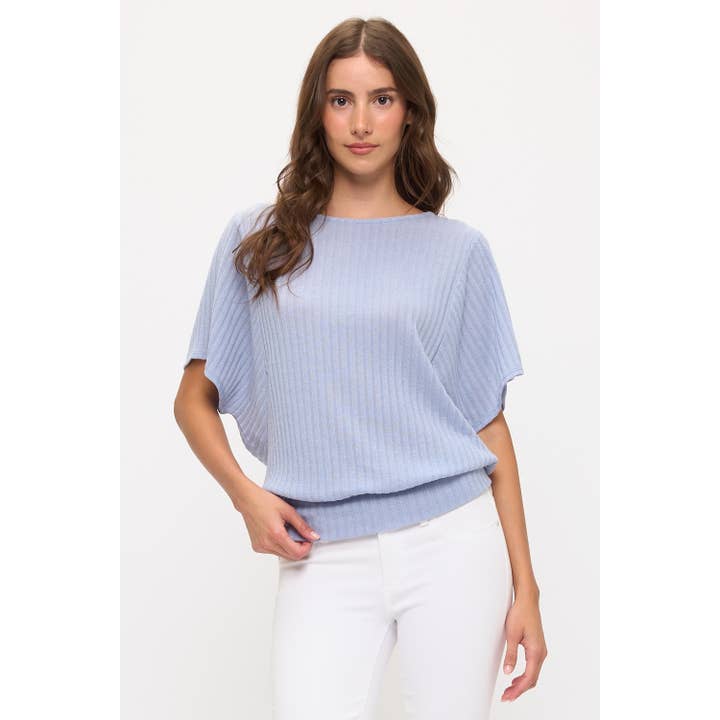 SWEATSHIRT MED BANDAD NEDERKANT för wholesale av Perseption