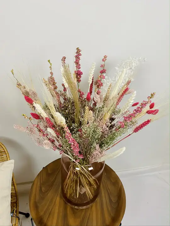 FLORALS BY K - Wholesale Dried/Pressed Flowers - Dried Bouquet "Rose" Large3