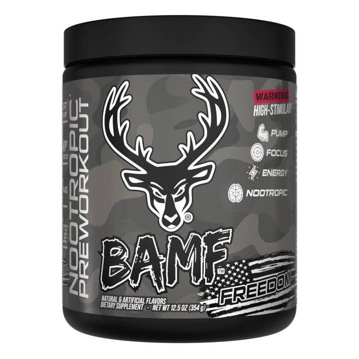 Campus Protein - Wholesale Protein/Superfood Powder - Bucked Up BAMF Pre Workout3
