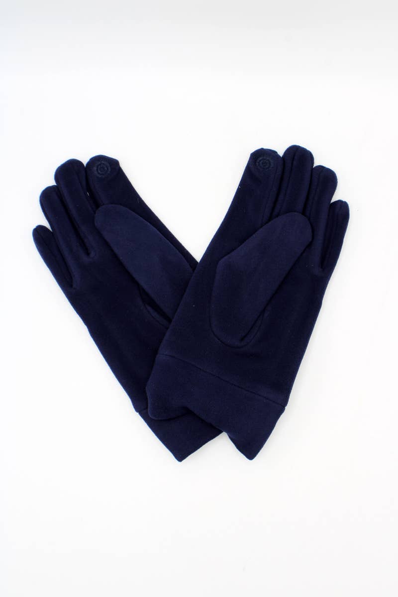 Hologramme Paris - Wholesale Gloves - Unisex - Polyester gloves, assorted colors, tactile fingers1