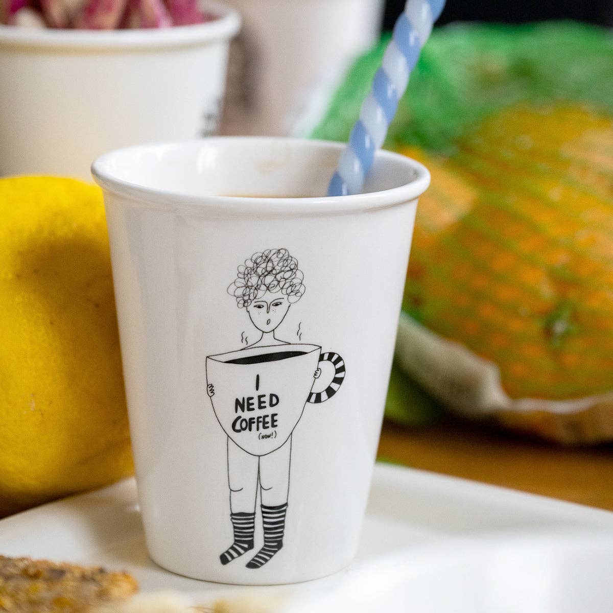 helen b - Vendita all'ingrosso Tazza - beker caffè ora1