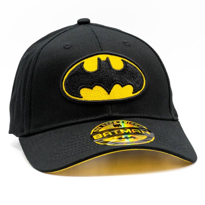 COTTON DIVISION - Vente Casquette de baseball – unisexe - Casquette DC Comics Batman - Baseball Logo0
