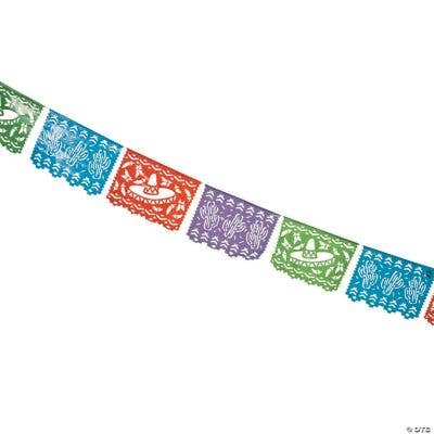 Fun Express - Wholesale Party Sign/Banner - MEXICAN CUT OUT BANNER (100FT)4