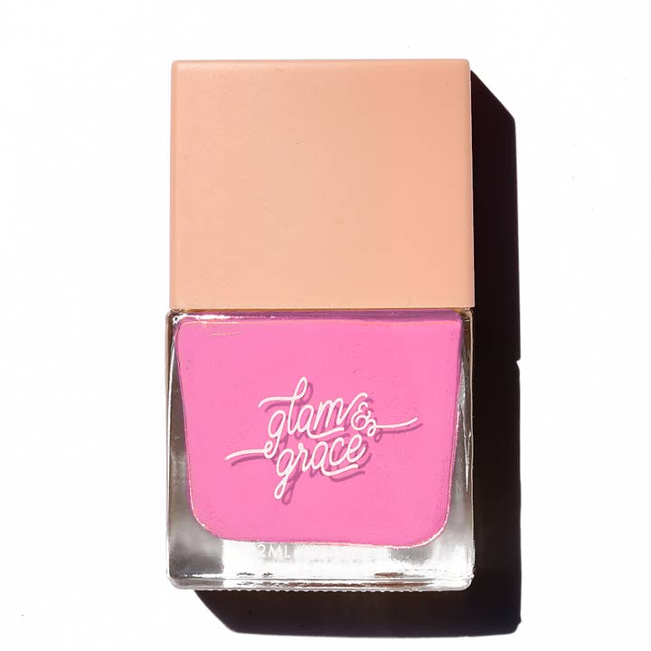 Niet-giftige nagellak - Flamingo voor wholesale door Glam & Grace