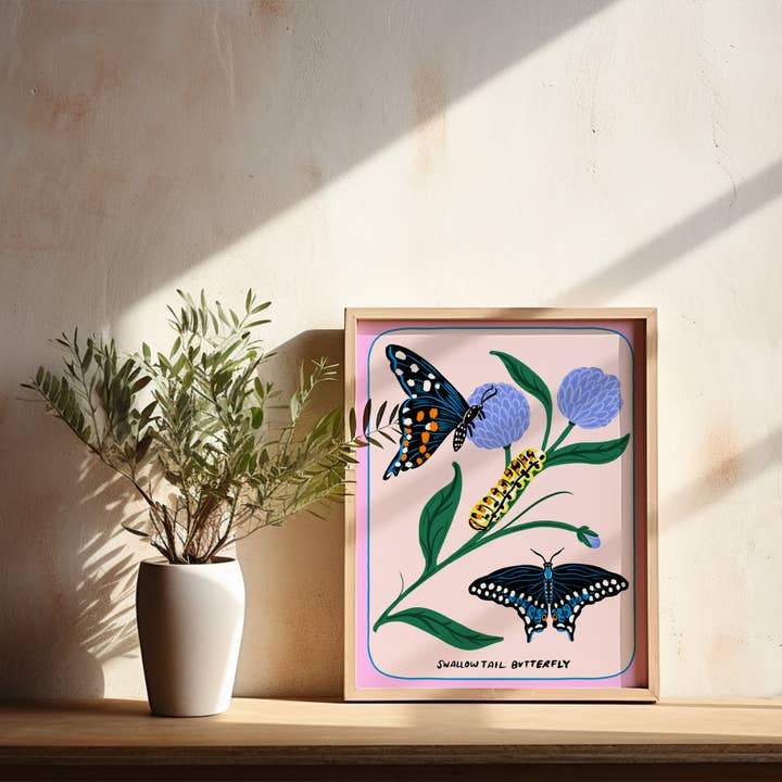 Tara Reed - Wholesale Art Print - "Swallowtail Butterfly" - 8" x 10" Giclée Art Print1