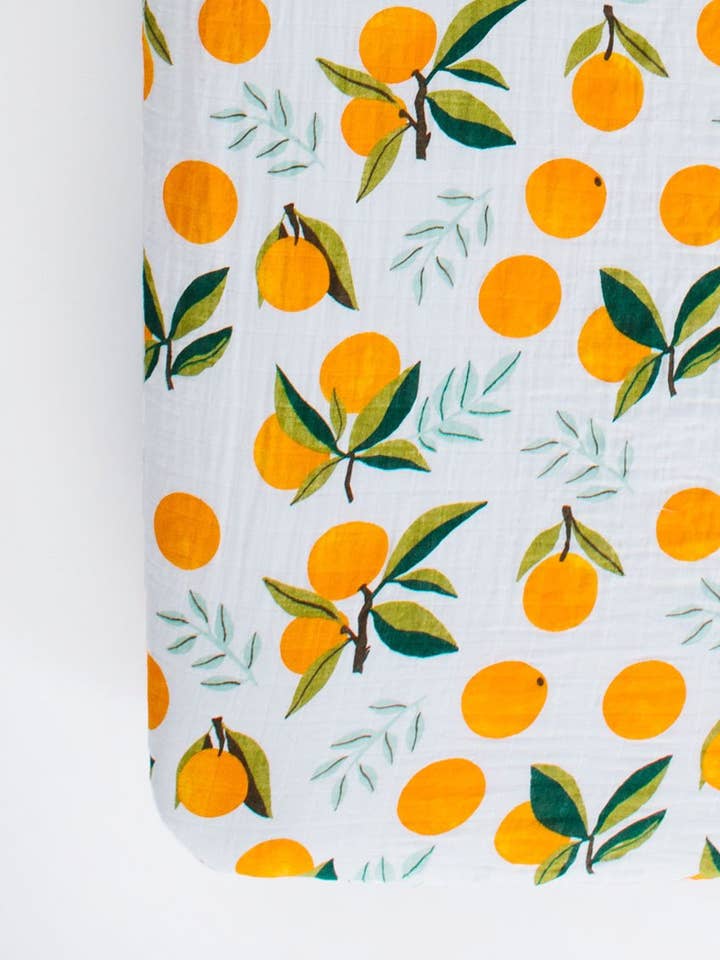 Clementine Crib Sheet for wholesale by Clementine Kids