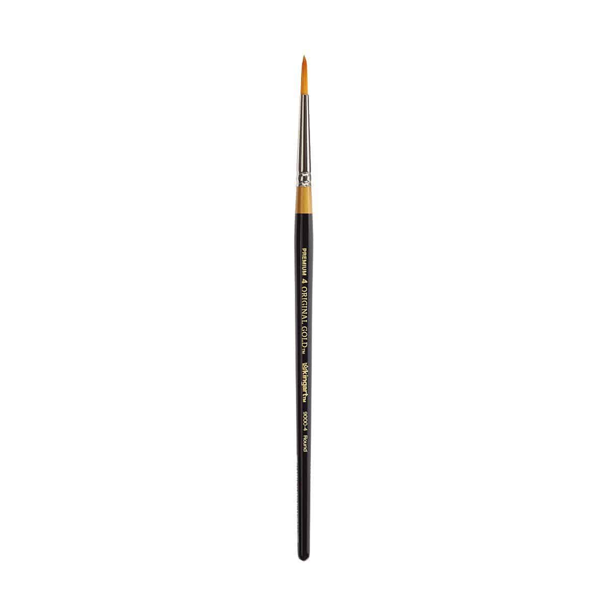 KINGART - Wholesale Paint/Wax Brush - Original Gold® 9000 Round7