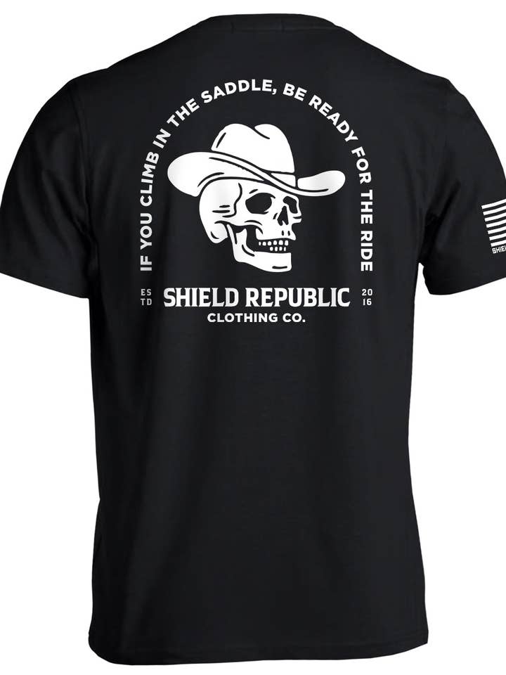 Be Ready For The Ride SR Clothing Co. for wholesale by Shield Republic