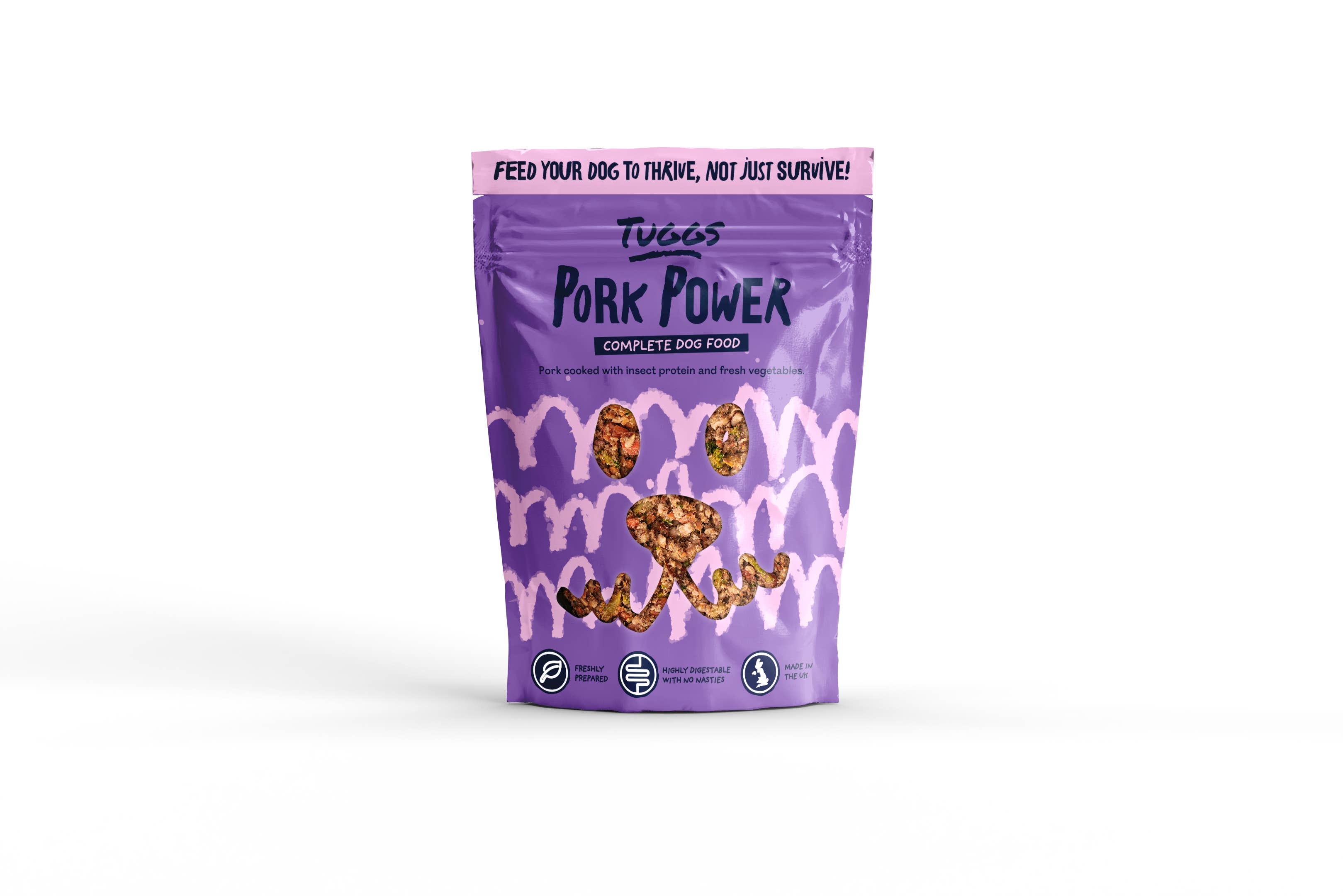 Tuggs – wholesale Pet food – Dog – Tuggs Fresh Dog Food - Pork Power