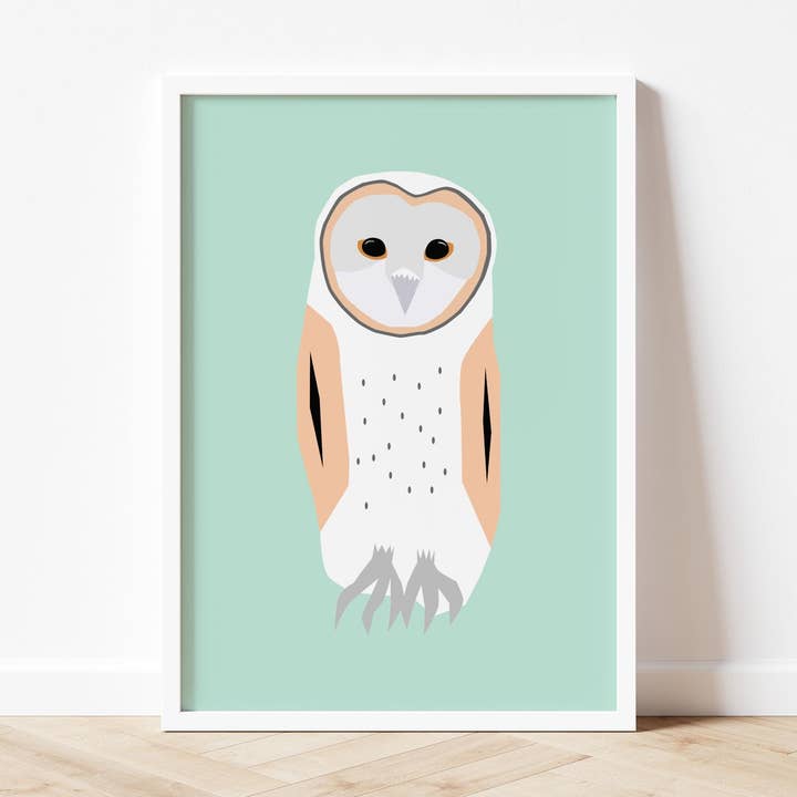 Kerkuil - Kunstdruk A5/A4/A3 voor wholesale door Salty Crayon