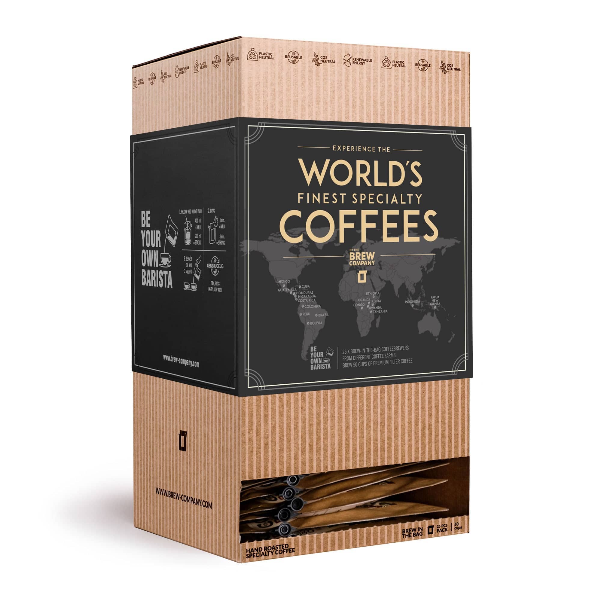 The Brew Company – wholesale Gift box – WORLD'S FINEST SPECIALTY COFFEE GIFT BOX2
